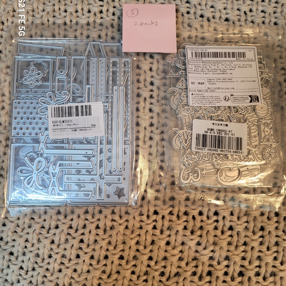 RESERVED For Gramnay: 18 Packs of Dies, New - Picture 5 of 5